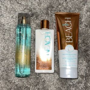 BBW At The Beach Body Spray, Body Lotion, & Body Wash